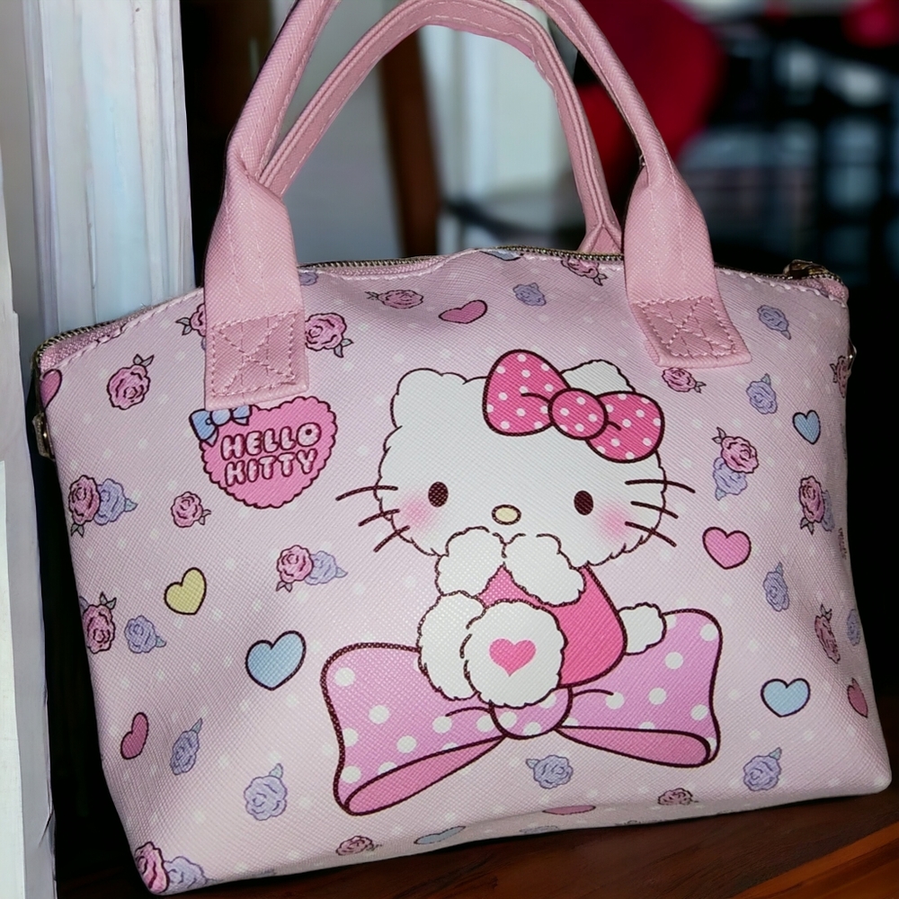 SANRIO | ✨😻🐾 Sweet Pink 🩷 Hello Kitty Hand Bag 👛 | NIB ✨
